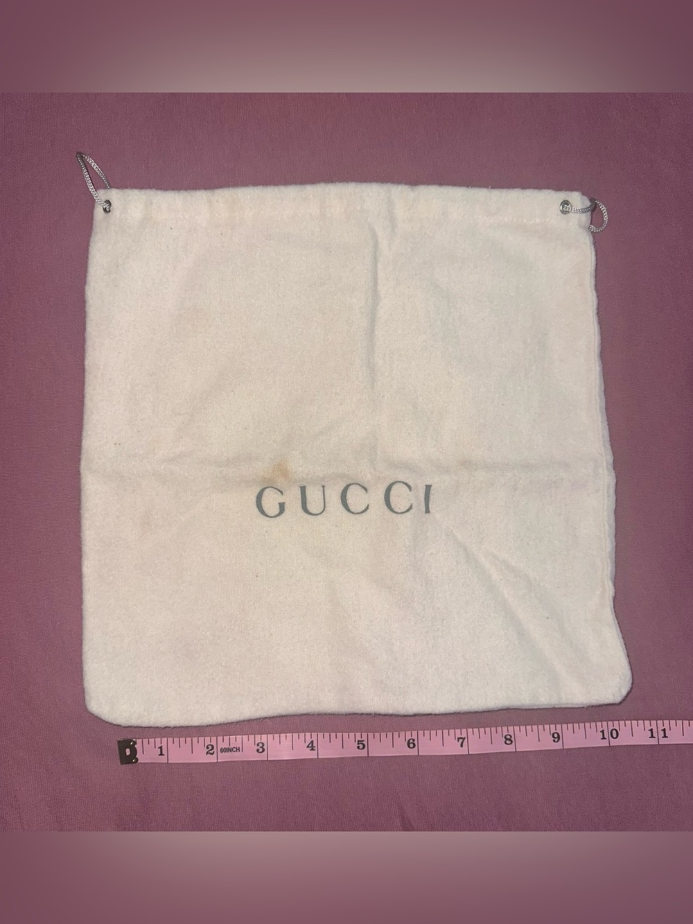 Small Gucci dust bag